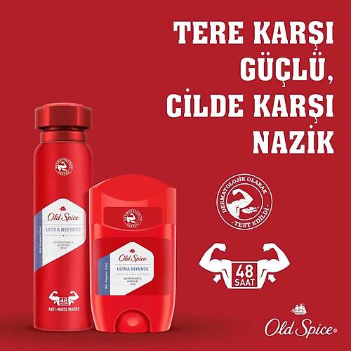 Old Spice Ultra Defence Erkekler in Terleme nleyici ve Stick Deodorant 50 ml