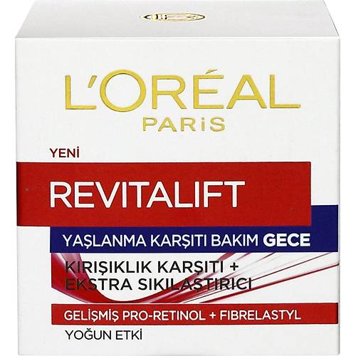 L'Oral Paris Revitalift Gece Bakm Kremi