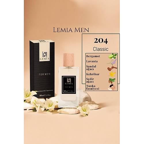 LEMA Erkek Parfm 204 Classico Edc 50ml