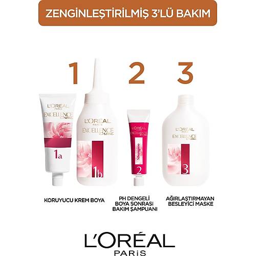 Loreal Paris Sa Boyas - Excellence Intense 8.34 Zengin Scak Sar