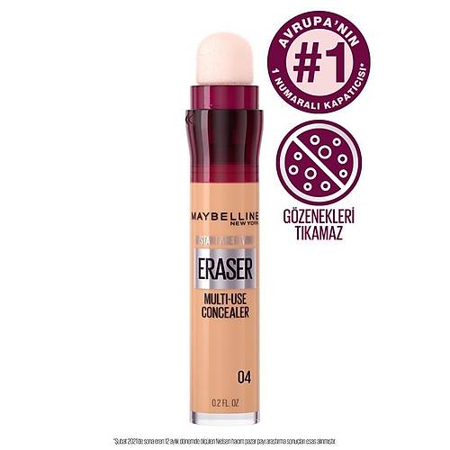 Maybelline New York Instant Anti Age Eraser Kapatc 04 Honey