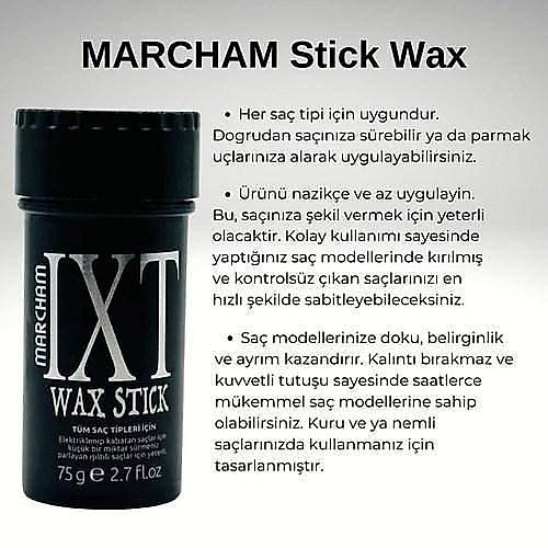 Marcham Sa ekillendirici Stick Wax For Men X 2