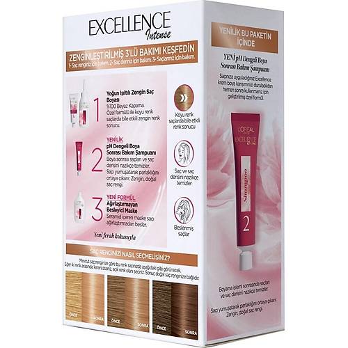 Loreal Paris Sa Boyas - Excellence Intense 8.34 Zengin Scak Sar