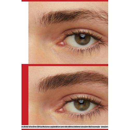 Maybelline New York Tattoo Brow 36h Styling Gel - 257 Medium Brown