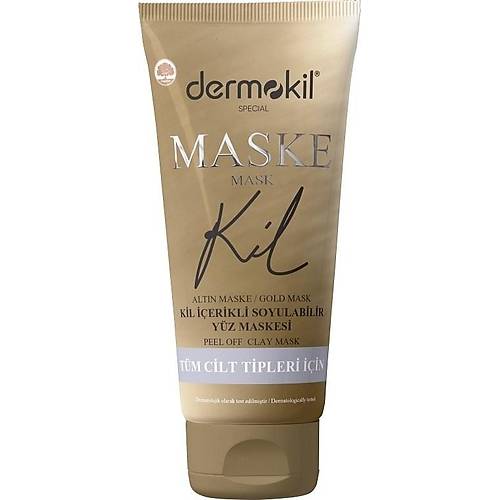 Dermokil Soyulabilir Kil erikli Gold Yz Maskesi 75 ml