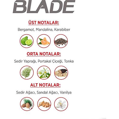 Blade Man Faster Erkek Parfm EDT 100 ml