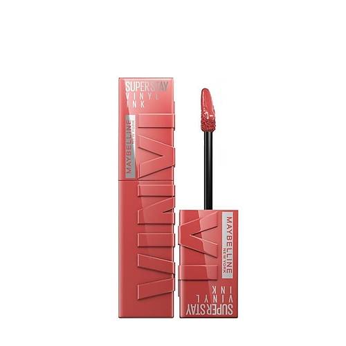 Maybelline New York Super Stay Vinyl Ink Kalc Likit Parlak Ruj 15 Peachy