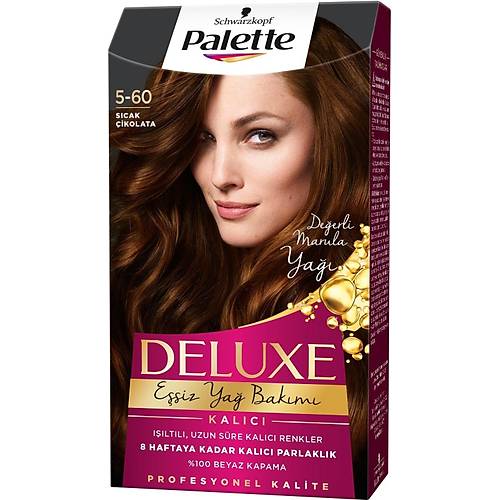 Palette Deluxe 5-60 Scak ikolata Sa Boyas