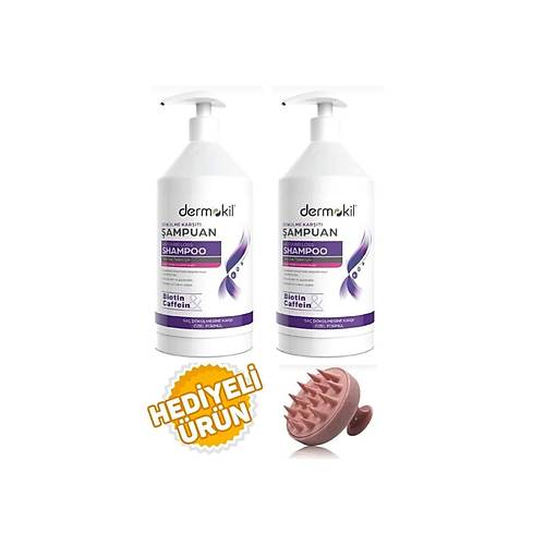  Dermokil ampuan Dklme Kart 1000 Ml 2 Adet+Sa Masaj Tara