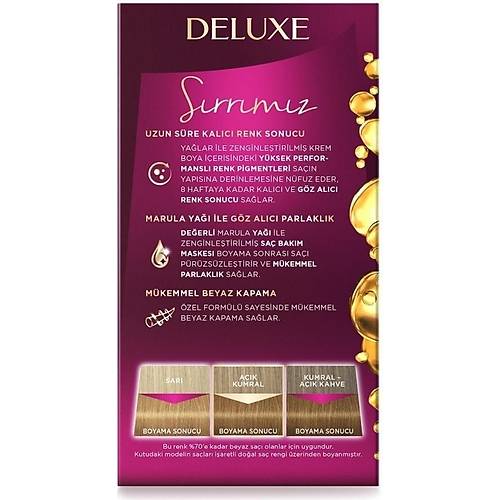 Palette Deluxe 7-65 Altn Parltl Toffee Sa Boyas