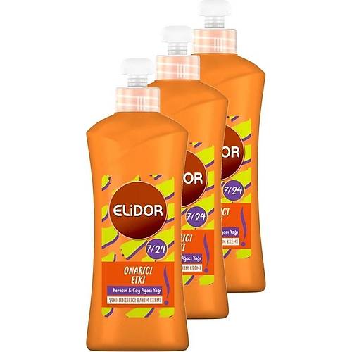 Elidor Annda Onarc Bakm 7/24 ekillendirici Bakm Kremi 300 ml 3'l Paket