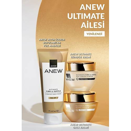 Avon  Altn eren Soyulabilen Yz Maskesi