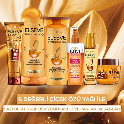 L'Oral Paris Elseve Mucizevi Canlandrc Bakm Ya 100 ml