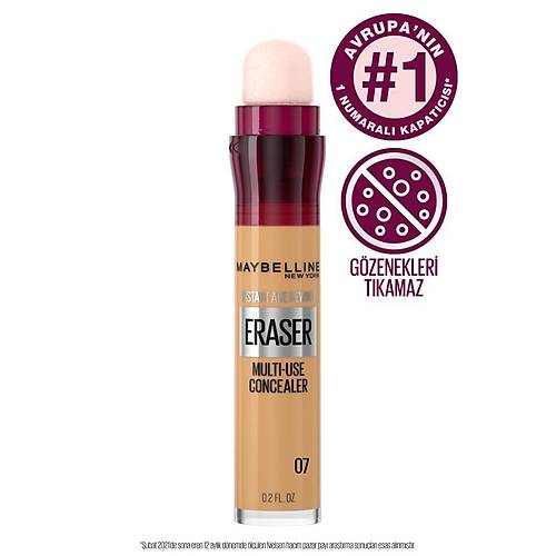 Maybelline New York Instant Anti Age Eraser Kapatc 07 Sand 68 ML