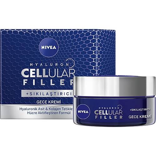 Nivea Cellular Cilt Genletirici Yz Gece Bakm Kremi 50Ml