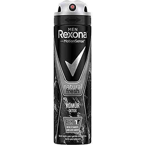 Rexona Men Erkek Sprey Deodorant Natural Fresh Kmr Detox Ter Kokusuna Kar Koruma 150 ml