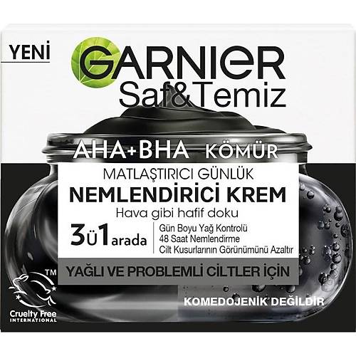 Garnier Aha Bha Kmr 3' 1 Arada Matlatrc Gnlk Nemlendirici Krem 50ml