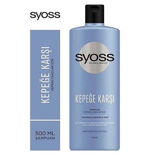 Syoss Kari ampuan 500 Ml X 10 Adet ( Koli )