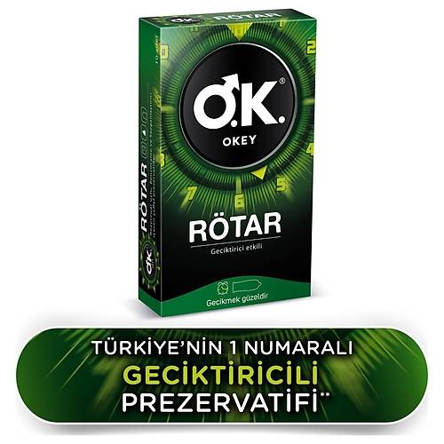 Okey Rtar Prezervatif 10'lu