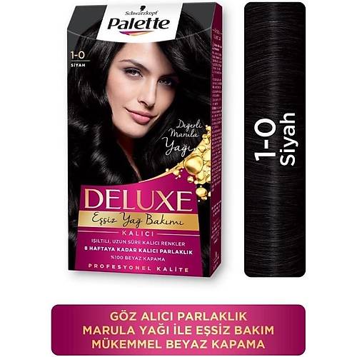 Palette Deluxe Kalc Renkler Sa Boyas 1-0 Siyah