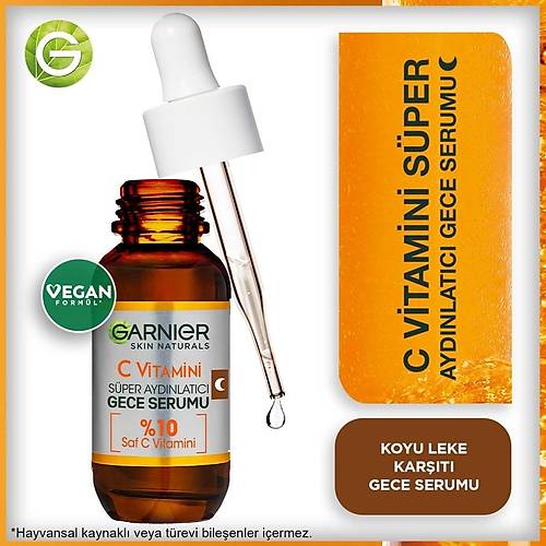 Garnier C Vitamini Sper Aydnlatc Gece Serumu