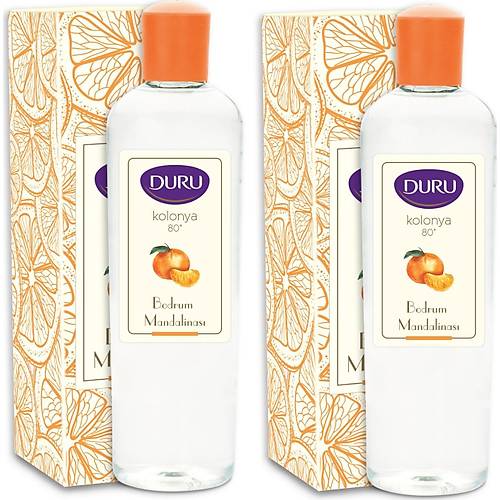 Duru Bodrum Mandalina Kolonya Pet ie 80 Derece 2 x 400ml