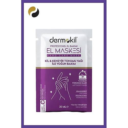 Dermokil Nemlendirici Peeling Etkili El Maskesi