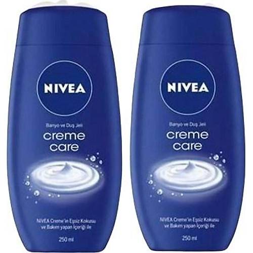 Nivea Creme Care 2'li Banyo ve Du Jeli 250 ml