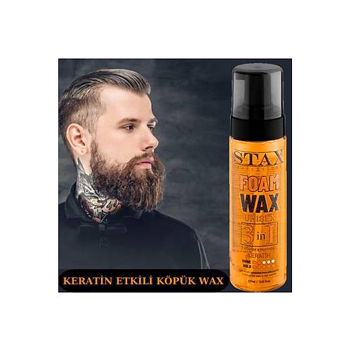  TRISTAX FOAM WAX 3N1 KERATN SA KP 237 ML