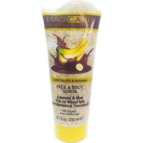 Magcare Magicare Face & Body Scrub Choco & Banana 200 Ml