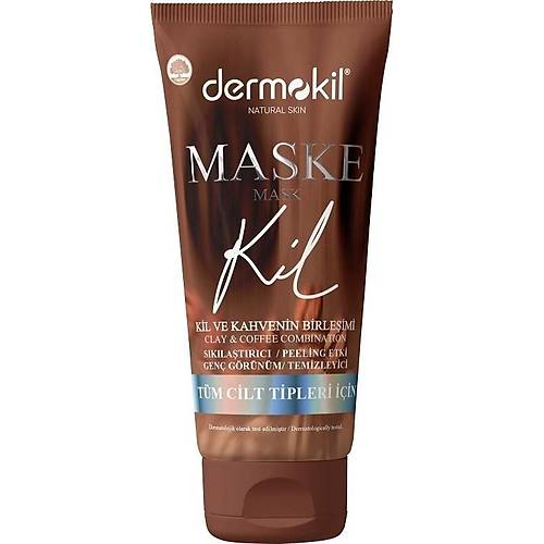 Dermokil Sklatrc Kil ve Kahve erikli Maske 75 Ml