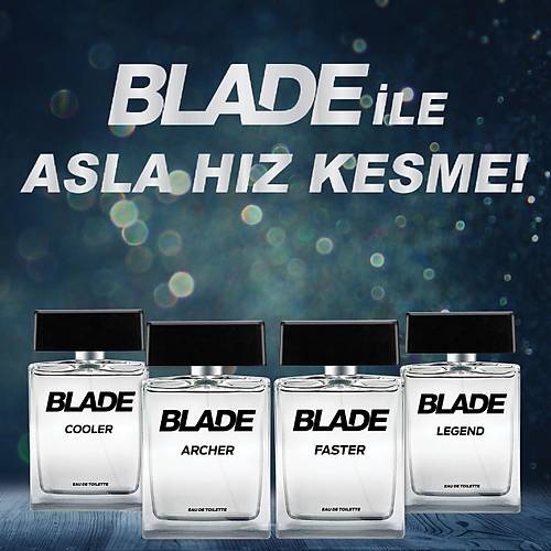 Blade Man Faster Erkek Parfm EDT 100 ml