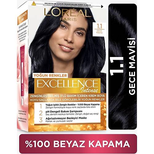 L'Oral Paris Excellence Intense Sa Boyas - 1.1 Gece Mavisi