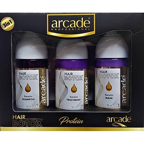 Arcade Keratin Bakm Set