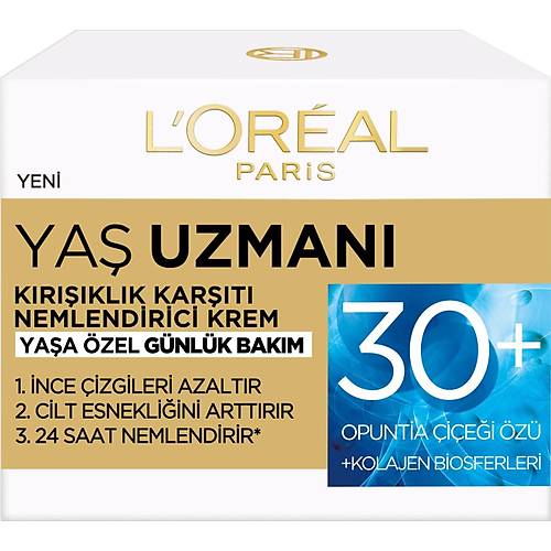 L'Oral Paris Ya Uzman Nemlendirici Krem 30+ 50 ml