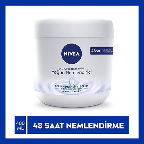 Nivea Youn Nemlendirici El & Vcut Bakm Kremi 400 ML