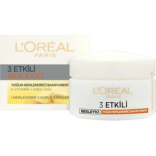 Loreal Paris 3 Etkili Besleyici Bakm Kremi