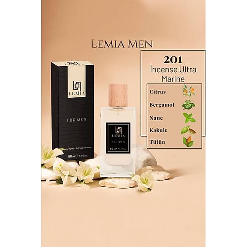 LEMA 201 Ultra Sence Marine Erkek Edc 50ml