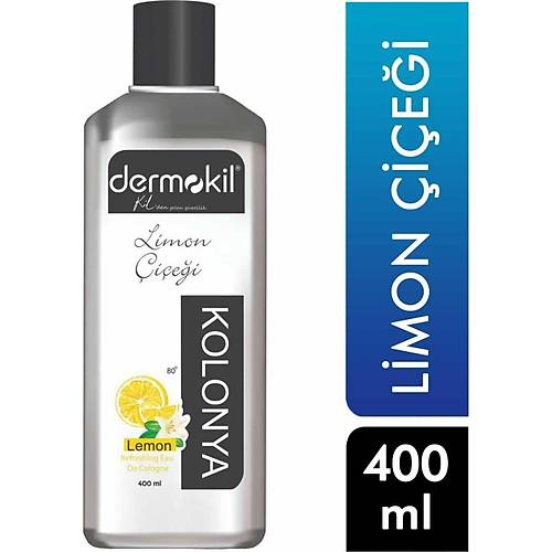 Dermokil 80 Alkoll Kolonya 400 ml Limon iei 8697916004929 Kolonya