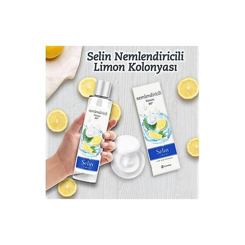 Selin Nemlendiricili Kolonya 180 ml 3'l Set