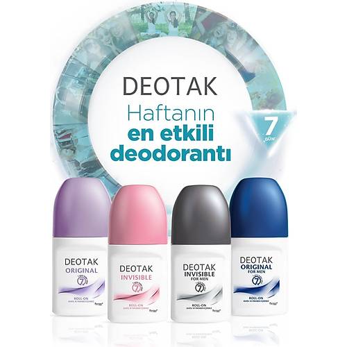 Deotak Invisible Men Roll On Deodorant 35 ml