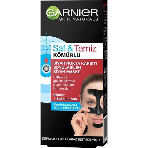 Garnier Kmrl Siyah Nokta Kart Soyulabilen Maske 50 ml
