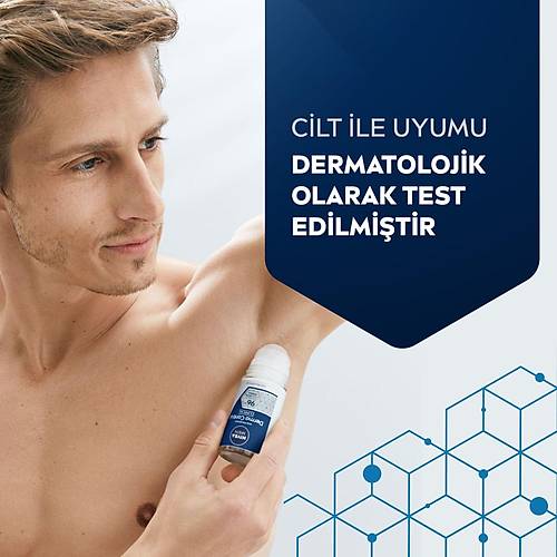 Nvea Derma Control Clinical Erkek Roll-On 50 Ml,96 Saat stn Koruma,ekstra Kuruluk,anti-Perspirant