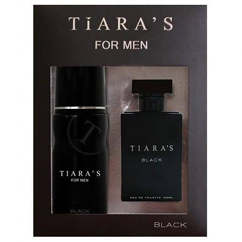 Tiaras Black Edt 100 Ml  150 Ml Deodorant Set