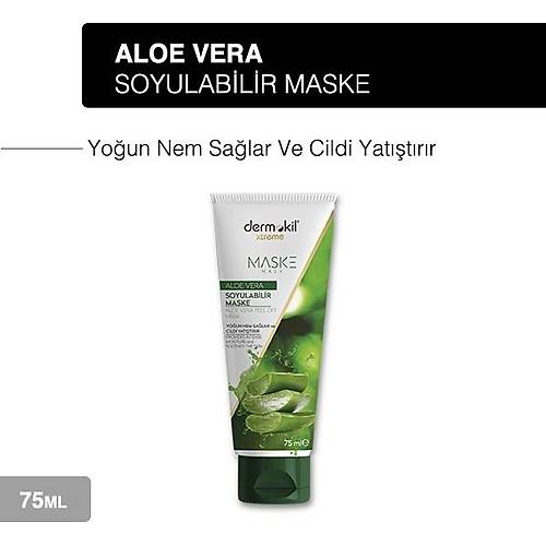 Dermokil Aloe Vera Soyulabilir Maske 75 ml