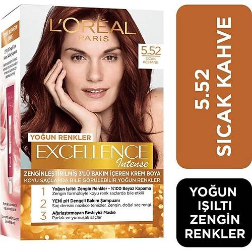 Loreal Paris Loreal Excellence Intense Sa Boyas 5.52 Scak Kahve