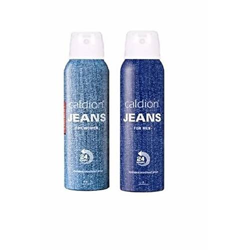 Caldion Jeans Erkek Deodorant 150 Ml+Caldion Jeans 150 Ml Kadn Deodorant