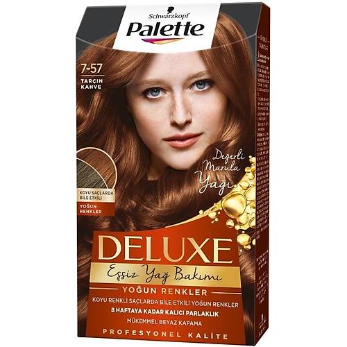 Palette Deluxe Youn Renkler 7-57 Tarin Kahve Sa Boyas