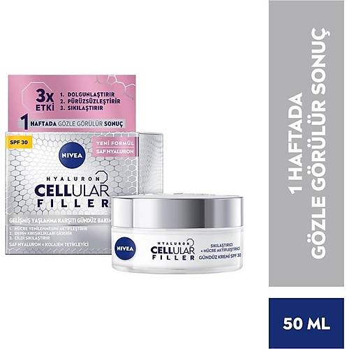 Nivea Cellular Filler Gndz Kremi SPF30 50 ml