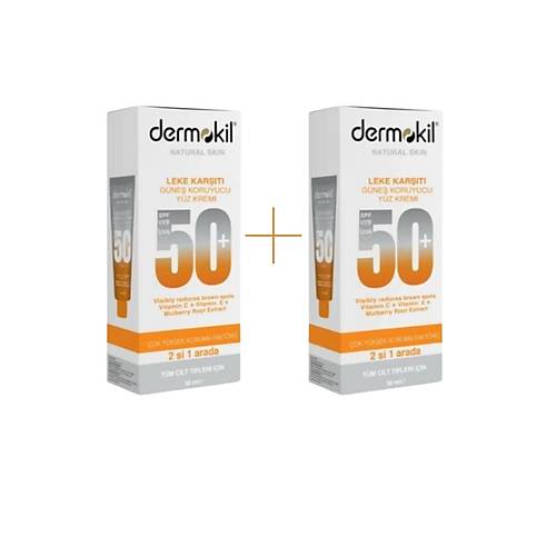 Dermokil Leke Kart Gne Kremi 50 Spf 50 Ml * 2 Adet